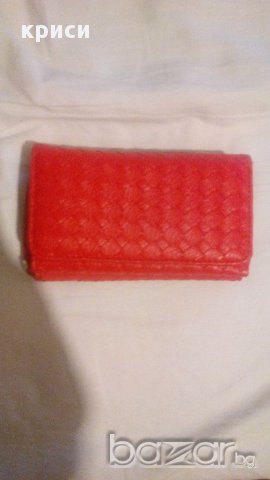 лСекси червен портофейл, снимка 1 - Чанти - 16573050