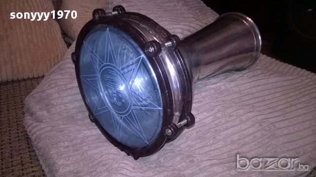 НОВА лъскава тарамбука от сирия 30х20см-алуминиева, снимка 3 - Ударни инструменти - 17921527