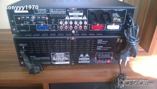 pioneer m-j200 stereo power amplifier+cx-j300 preamplifier+tuner-japan-внос швеицария, снимка 15 - Ресийвъри, усилватели, смесителни пултове - 8690234