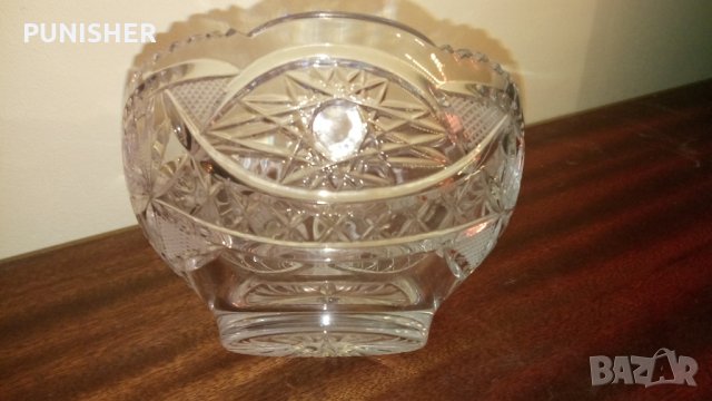 Руска Кристална Купа., снимка 3 - Декорация за дома - 26036835