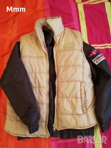 Яке с елече 122-128, снимка 2 - Детски якета и елеци - 23749181