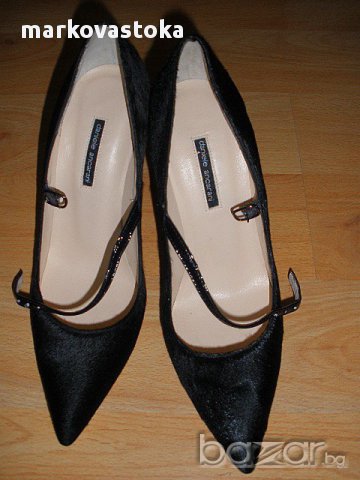 ЛУКС Испански обувки лукс естествен косъм Daniele Ancarani, снимка 3 - Дамски обувки на ток - 12651520