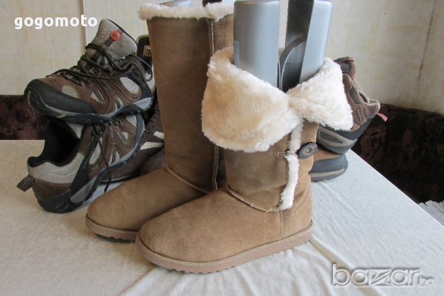 UGG аналог, топли, зимни ботуши, N- 42, 100% естественa кожа,GOGOMOTO.BAZAR.BG®, снимка 16 - Дамски ботуши - 17430414