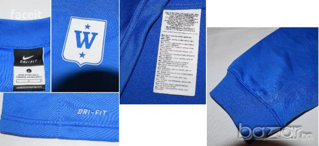 Nike - Dri-Fit - WANG Toppidrett - 100% Оригинална фланела / Найк, снимка 5 - Спортни дрехи, екипи - 21034803