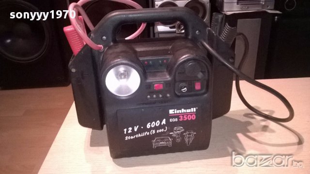 Einhell egs 3500-12v 600a-starthilfe-внос швеицария, снимка 2 - Аксесоари и консумативи - 15172796