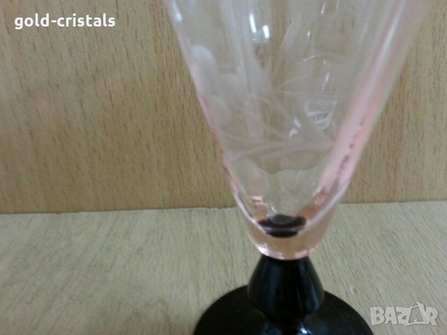 Стари стъклени чашки, снимка 6 - Антикварни и старинни предмети - 25384316