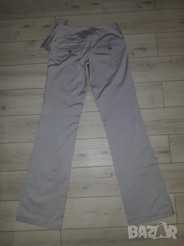 Дамски светлосив панталон с панделки марка Ками, снимка 3 - Панталони - 23808136