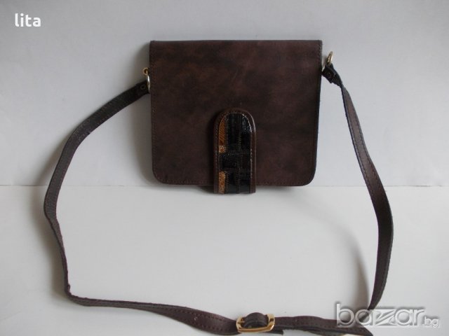 Дамски чанти ест.кожа ръчна изработка, снимка 7 - Чанти - 20828039