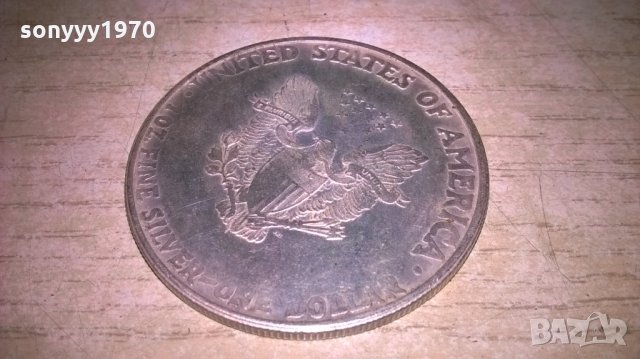 dollar 1990 liberty-4.5см-ретро колекция-внос швеицария, снимка 8 - Колекции - 23519781