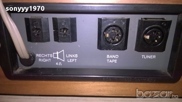 Dual type hs38 made in germany-ретро-внос швеицария, снимка 12 - Ресийвъри, усилватели, смесителни пултове - 15866874