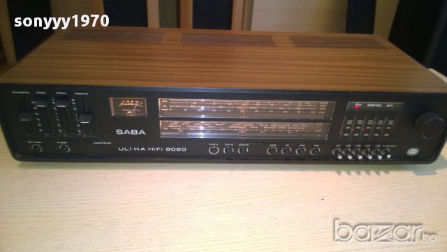 saba ultra hi-fi 9060-stereo receiver-germany-внос швеицария, снимка 18 - Ресийвъри, усилватели, смесителни пултове - 10889731