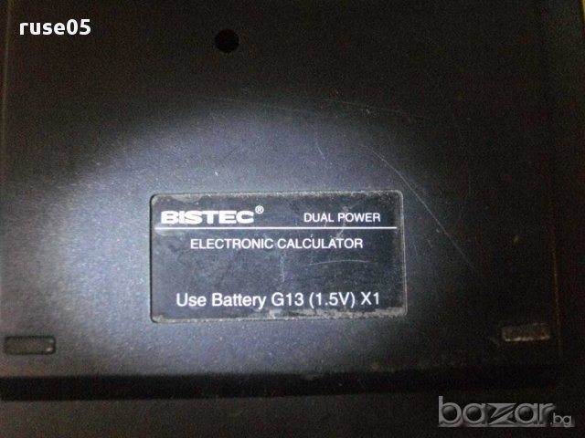 Калкулатор "BISTEC - BS - 4130", снимка 3 - Друга електроника - 15655284