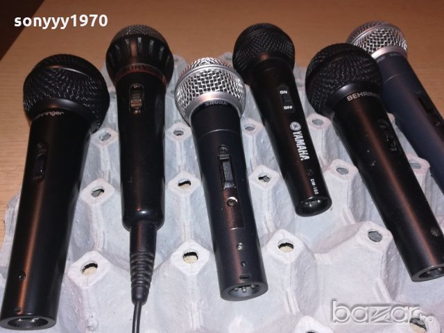 shure-behringer-sony-yamaha-profi microphone, снимка 6 - Микрофони - 20597648