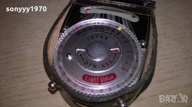 поръчан-capital japan-светломер с кожен калъф-внос швеицария, снимка 4 - Чанти, стативи, аксесоари - 25330965