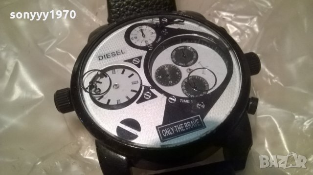 DIESEL-часовник-водомер-за ремонт за части-внос швеицария, снимка 4 - Мъжки - 22948058