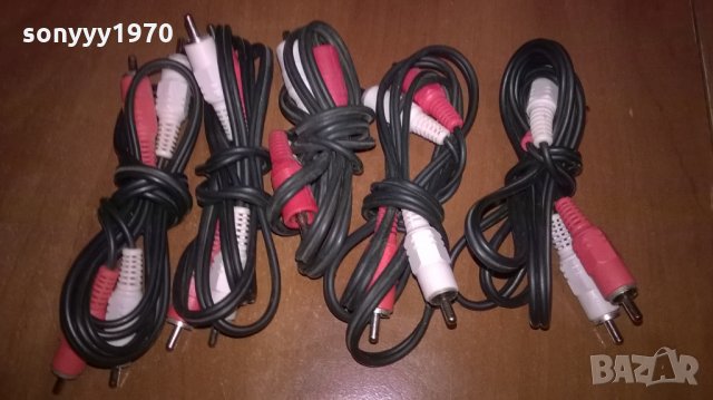 кабели за аудио-5бр чинчове-внос швеицария, снимка 5 - Други - 23010766