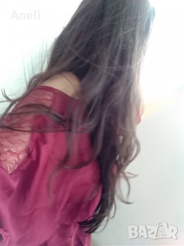 Ефирна блуза с дантела, снимка 7 - Туники - 17392389