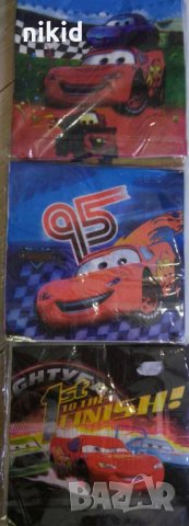 Различни колите маккуин макуин mcqueen cars  10 парти салфетки