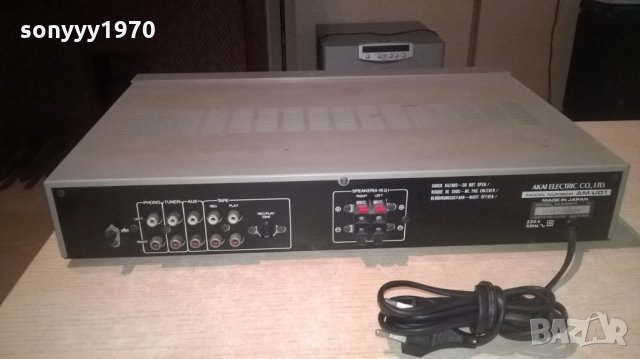 &akai am-u01 stereo amplifier-made in japan-внос швеицария, снимка 18 - Ресийвъри, усилватели, смесителни пултове - 24072262