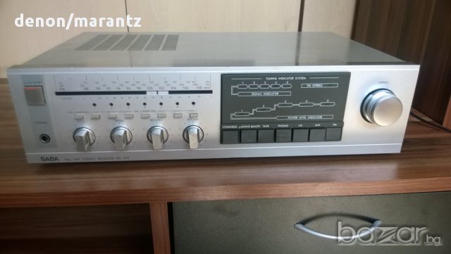 saba rs-940 stereo receiver 122watts-made in germany-внос швеицария, снимка 2 - Ресийвъри, усилватели, смесителни пултове - 8264922