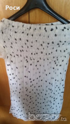 Красива рокля на точки-гол гръб, снимка 3 - Рокли - 18380291
