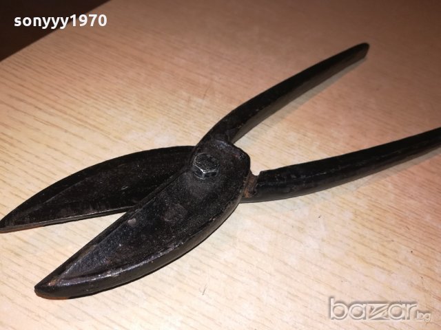 стара истинска ножица за ламарина-32см, снимка 7 - Други инструменти - 20700421