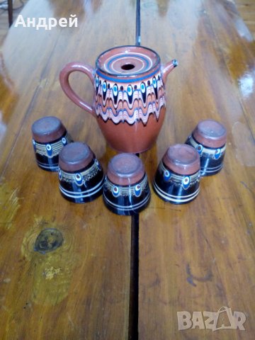 Стар керамичен сервиз #2, снимка 3 - Антикварни и старинни предмети - 23831029