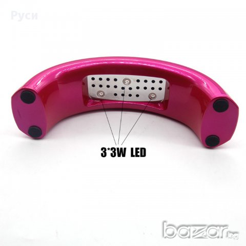LED лампа за гел лак UV, снимка 2 - Педикюр и маникюр - 17259466