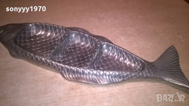 голяма риба-ретро колекция-масивна-50х17см-внос швеция, снимка 9 - Колекции - 25384425