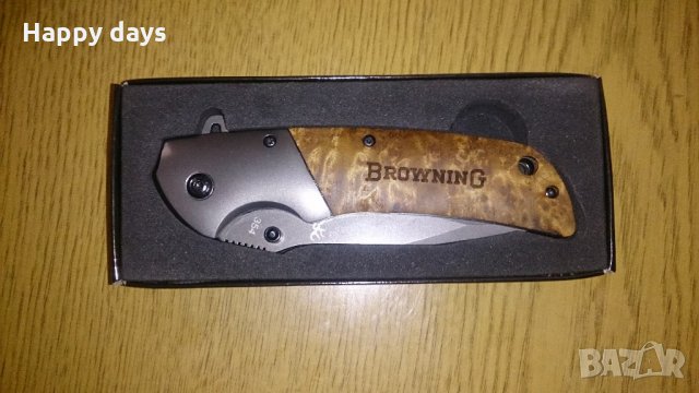 Сгъваем нож Browning, снимка 1 - Ножове - 21718307