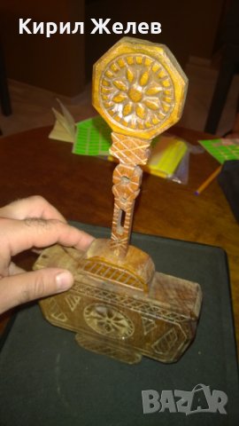 Уникална СТАРА ДЪРВОРЕЗБА, снимка 3 - Декорация за дома - 23076885