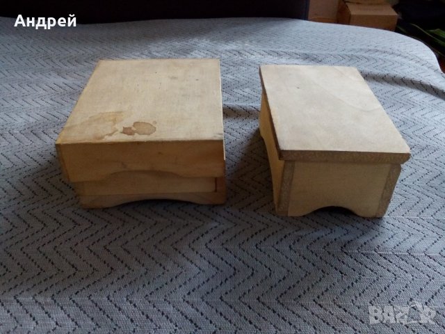 Дървена кутия,кутии, снимка 3 - Антикварни и старинни предмети - 22167794