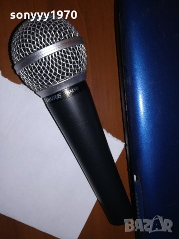 shure sm58-microphone-профи микрофон-внос SWISS, снимка 6 - Микрофони - 21653084