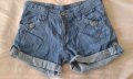 Дънкови къси панталони, снимка 1 - Къси панталони и бермуди - 14989803