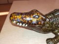 крокодил-керамика-порцелан-36х12х9см, снимка 4