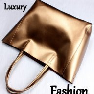 Луксозна златиста дизайнерска чанта 70 лв., снимка 7 - Чанти - 14843999