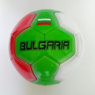 Футболна топка за игра, футбол на отбор България Bulgaria, снимка 1 - Футбол - 14460255