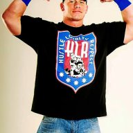 WWE! Детски кеч тениски на Джон Сина / John Cena HUSTLE RESPECT! Поръчай модел с твоя снимка!, снимка 3 - Детски тениски и потници - 11389169