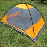 Продавам двуместна двуслойна палатка с два входа и две входни пространства модел HL5524., снимка 3 - Палатки - 21871419