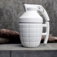 Подаръчна чаша Граната керамична чаша за чай GRENADE MUG 280мл, снимка 10 - Чаши - 26115197