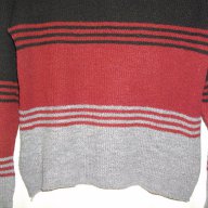 Трицветен хипереластичен пуловер "Zebra"fashion / голям размер , снимка 7 - Блузи с дълъг ръкав и пуловери - 16668537
