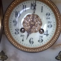 стар каминен часовник, снимка 3 - Антикварни и старинни предмети - 20052011