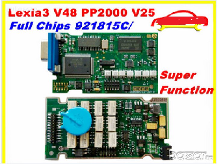 Full Chip Firmware Serial No. 921815c/ Lexia3-3 V48 Pp2000 V25 For Citroen Peugeot Lexia 3, снимка 1