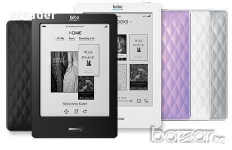 електронен четец ereader Kobo Touch 6" E-ink 2GB, снимка 1