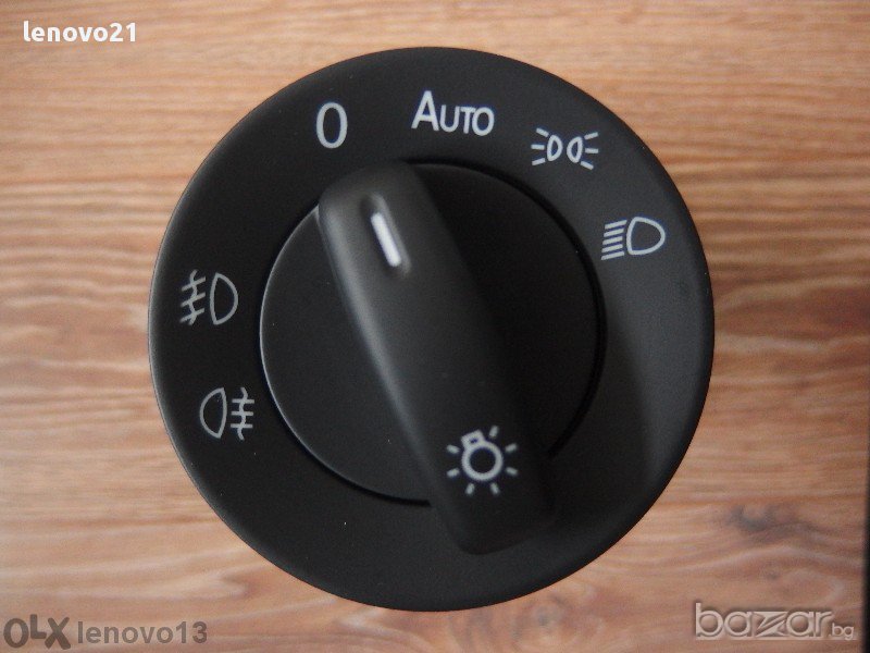 Ключ за Главни светлини за Volkswagen Golf 5 Caddy Jetta Passat, снимка 1