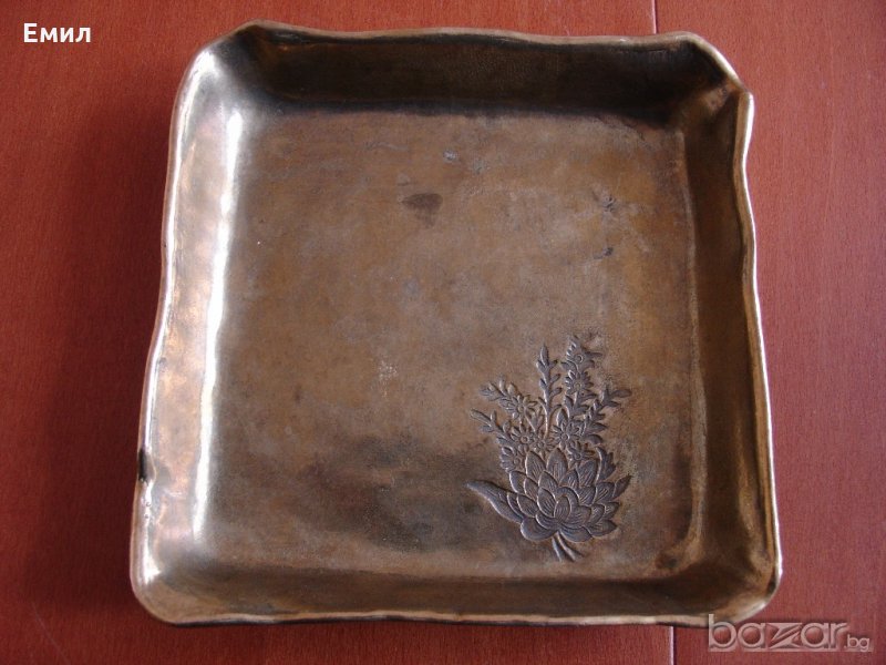 Масивен бронзов пепелник GILDE HANDWERK, снимка 1