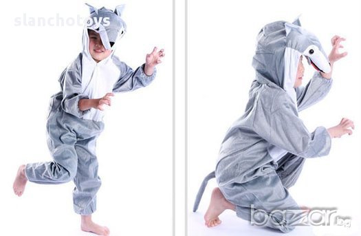 Детски костюм-Вълк за деца от 4 до 12 години., снимка 1