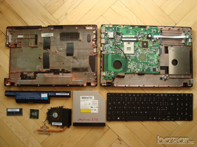 emachines E732z лаптоп на части, снимка 1