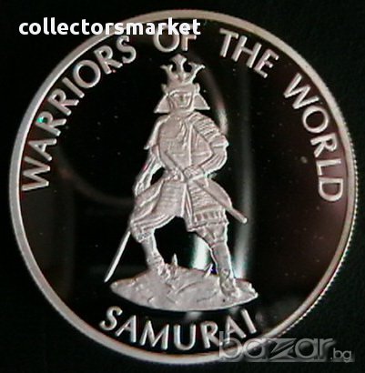 10 франка 2010(Самурай), Демократична република Конго, снимка 1