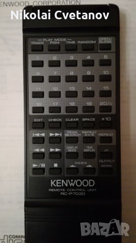 KENWOOD DP-7030 CD-ПЛЕЪР, снимка 7 - Аудиосистеми - 23788155